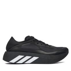 Buty do biegania adidas. Czarne buty do biegania Adidas, bez wzorów, bez zapięcia, do biegania. Za 749.99 zł.