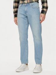 Mustang Jeansy Denver 1015136 Niebieski Straight Fit. Niebieskie jeansy Mustang, m. Za 239.99 zł.
