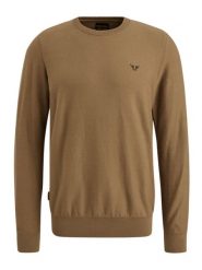PME Legend Sweter w kolorze karmelowym rozmiar: XL. Brązowe swetry nierozpinane PME Legend, xl, bez wzorów, z bawełny, bez kołnierzyka, bez ramiączek. Za 208.45 zł.