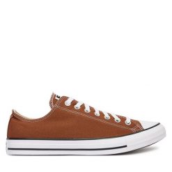 Trampki Converse. Brązowe trampki Converse, m, bez wzorów, bez zapięcia. Za 329.99 zł.