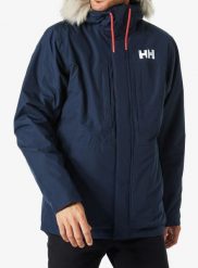 Kurtka zimowa męska Helly Hansen Coastal 3.0 Parka. Niebieskie kurtki Helly Hansen, na zimę, m, bez wzorów, z materiału, bez kaptura. Za 1,258.00 zł.