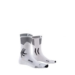 Skarpety rowerowe X-SOCKS BIKE RACE 4.0. Białe skarpety X-Socks, bez wzorów. W wyprzedaży za 88.00 zł.
