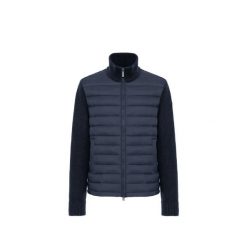 Kurtka puchowa z rękawami z dzianiny Colmar. Niebieskie kurtki Colmar, na jesień, bez wzorów, z dzianiny, bez kaptura. Za 958.00 zł.