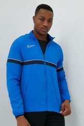 Nike kurtka męska kolor niebieski przejściowa. Niebieskie kurtki Nike, m, bez wzorów, z materiału, bez kaptura. W wyprzedaży za 154.99 zł.