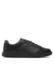 Calvin Klein Sneakersy Low Top Lace Up Lth Perf Mono HM0HM01428 Czarny. Czarne buty sportowe casual CALVIN KLEIN, bez wzorów, ze skóry, bez zapięcia. Za 469.99 zł.
