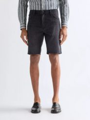 MESKIE SZORTY WRANGLER TEXAS SHORTS ONYX EMBER 112377813. Szorty Wrangler, m, bez wzorów, z jeansu. Za 149.99 zł.