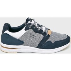 Pepe Jeans - Buty Jayker Dual. Niebieskie buty sportowe casual Pepe Jeans, bez wzorów, z jeansu, bez zapięcia. W wyprzedaży za 299.90 zł.