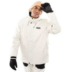 Męska kurtka snowboardowa Sporty zimowe Siroko W4 Tokoyoro. Białe kurtki narciarskie i snowboardowe SIROKO, na zimę, m, bez wzorów, bez kaptura. Za 718.00 zł.