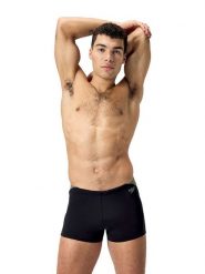 Speedo Kąpielówki "Eco+ H-Boom" w kolorze czarno-oliwkowym rozmiar: 4. Brązowe kąpielówki Speedo, bez wzorów, z materiału. Za 113.90 zł.