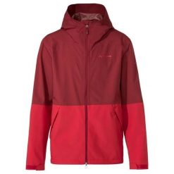 Kurtka turystyczna VAUDE Neyland 2.5 L. Czerwone kurtki Vaude, l, bez wzorów, z materiału, trekkingowe. Za 765.65 zł.