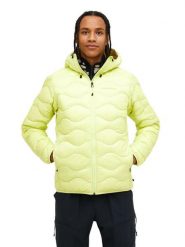 Kurtka Peak Performance puchowa męska Helium Down Hood Jacket żółta - M. Żółte kurtki Peak Performance, l, bez wzorów, z materiału, bez kaptura. Za 1,059.00 zł.