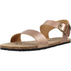 Sandały BREAK & WALK BWSH414003 Brąz. Brązowe sandały CONGUITOS, ze skóry, bez zapięcia. Za 197.99 zł.