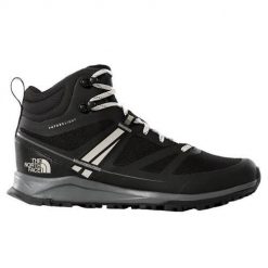 Buty do chodzenia męskie The North Face Litewave Mid Futureligh. Czarne buty sportowe casual The North Face, bez wzorów, z materiału, za kostkę, bez zapięcia. Za 523.00 zł.