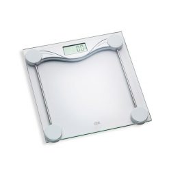 Waga łazienkowa, do 180 kg, 28 x 28 cm, przezroczysta. Wagi łazienkowe ADE. W wyprzedaży za 119.50 zł.