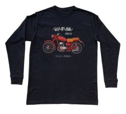 WFM — bluzka z długim rękawem (Rozmiar: XXL (dorosła); Kolor koszulki: czarny; Rodzaj nadruku: WFM). Czarne bluzki z długim rękawem nikiniki, m, bez wzorów, z bawełny, bez kołnierzyka, bez ramiączek. Za 99.00 zł.