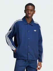 Adidas Kurtka przejściowa 3 Stripes Coaches Jacket KE4174 Granatowy Regular Fit. Niebieskie kurtki Adidas, m, bez wzorów, z syntetyku, bez kaptura. Za 348.99 zł.