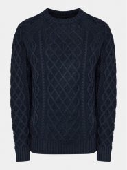 INDICODE Sweter Bussel 35-597 Granatowy Regular Fit. Niebieskie swetry rozpinane INDICODE, m, bez wzorów, z bawełny, bez kołnierzyka, bez ramiączek. Za 209.99 zł.