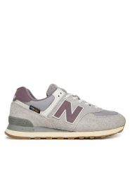 New Balance Sneakersy U574YGD Szary. Szare buty sportowe casual New Balance, bez wzorów, ze skóry, bez zapięcia. Za 499.99 zł.