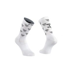 Skarpety rowerowe NORTHWAVE Ride &Roll Sock biały. Białe skarpety Northwave, bez wzorów. Za 35.00 zł.