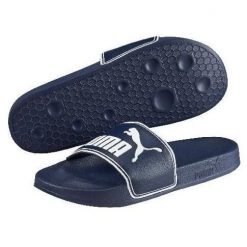 Puma Klapki Leadcat 36026302. Niebieskie klapki Puma. Za 87.99 zł.