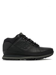 New Balance Trzewiki Classics H754LLK Czarny. Czarne botki sznurowane New Balance, bez wzorów, z nubiku, bez obcasa, bez zapięcia. Za 399.99 zł.