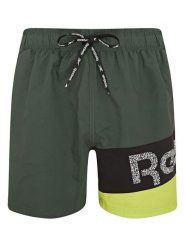 Reebok Szorty kąpielowe "Dimitri" w kolorze khaki rozmiar: XL. Brązowe kąpielówki Reebok, xl, bez wzorów, z materiału. Za 70.74 zł.