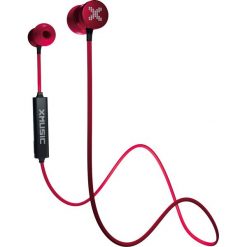 Słuchawki dokanałowe XMUSIC BTE601R Czerwony. Czerwone słuchawki dokanałowe Xmusic. Za 119.99 zł.