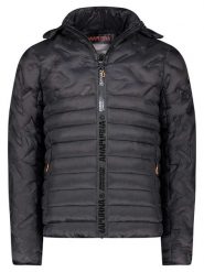 ANAPURNA Kurtka pikowana "Buratana" w kolorze czarnym rozmiar: XL. Czarne kurtki ANAPURNA, xl, z aplikacjami, bez kaptura. Za 274.95 zł.