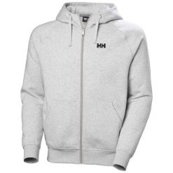 Bluza z kapturem z pełnym zamkiem błyskawicznym Helly Hansen Elevate. Szare bluzy z kapturem Helly Hansen, na lato, l, bez wzorów, z bawełny, z kapturem. Za 511.00 zł.