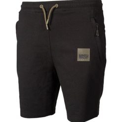Spodenki Wędkarskie Męskie Z Logo Nash Make It Happen Shorts Box Black. Czarne szorty Nash, m, bez wzorów. Za 139.99 zł.