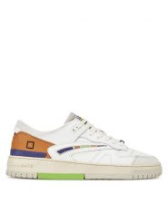 D.A.T.E. Sneakersy Torneo M421-T8-CO Biały. Białe buty sportowe casual D.A.T.E., bez wzorów, ze skóry, bez zapięcia. Za 539.99 zł.