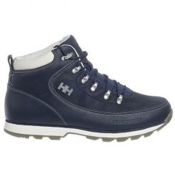 Buty trekkingowe męskie Helly Hansen The Forester. Czarne trekkingi Helly Hansen, bez wzorów, z materiału, za kostkę, bez zapięcia. Za 733.00 zł.