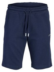 Jack & Jones Szorty dresowe "Gordon" w kolorze granatowym rozmiar: M. Niebieskie krótkie spodenki sportowe Jack & Jones, m, bez wzorów, z bawełny. Za 74.63 zł.