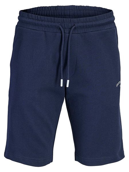 Jack & Jones Szorty dresowe "Gordon" w kolorze granatowym rozmiar: M. Niebieskie krótkie spodenki sportowe Jack & Jones, m, bez wzorów, z bawełny. Za 75.34 zł.