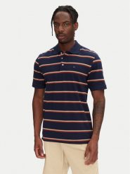 Wrangler Polo 112362827 Granatowy Regular Fit. Niebieskie koszulki polo Wrangler, m, bez wzorów, z bawełny, bez kołnierzyka, bez ramiączek. Za 139.99 zł.