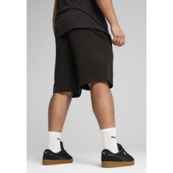 Męskie szorty Essentials 10" z logo No. 1 PUMA Black. Czarne szorty Puma, m, bez wzorów, sportowe. Za 129.00 zł.