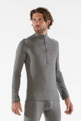 Surfanic Męska Bluza Termoaktywna Carbon Dri Koszulka z Zamkiem SWX1602-150. Szare bielizna termoaktywna SURFANIC, m, bez wzorów, z materiału, bez ramiączek. Za 179.99 zł.