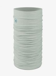Chusta wielofunkcyjna Buff Coolnet UV - solid seagrove green. Zielone szaliki Buff, bez wzorów, z elastanu. Za 89.99 zł.