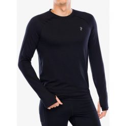 Bluza termoaktywna męska Peak Performance Spirit Crew. Czarne bielizna termoaktywna Peak Performance, na zimę, m, bez wzorów, bez ramiączek, narciarskie. Za 214.99 zł.