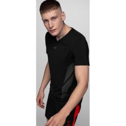 Koszulka piłkarska męska 4F Football Team TSMF292 - głęboka czerń. Bielizna termoaktywna marki 4F. Za 79.99 zł.