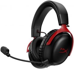 HyperX Cloud III Wireless Red. Czerwone słuchawki bezprzewodowe HYPERX. Za 577.00 zł.