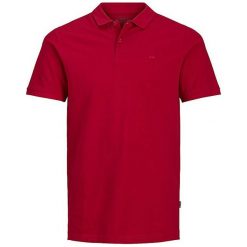 Jack&Jones Męska Koszula Jjebasic Polo Ss Noos Jester Red (Rozmiar S). Koszulki polo sportowe Jack&Jones. W wyprzedaży za 50.00 zł.
