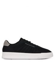 Tommy Hilfiger Sneakersy Th Court Knit FM0FM05823 Czarny. Czarne buty sportowe casual Tommy Hilfiger, bez wzorów, z materiału, bez zapięcia. Za 369.99 zł.