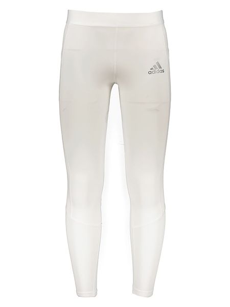 Adidas Legginsy sportowe "Techfit" w kolorze białym rozmiar: M. Białe legginsy długie sportowe Adidas, m, bez wzorów, z materiału. Za 83.03 zł.