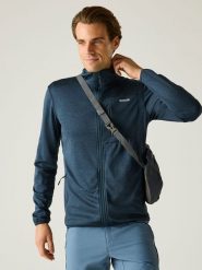 Regatta Kurtka funkcyjna "Hillden" w kolorze granatowym rozmiar: XL. Niebieskie kurtki outdoor i hardshell Regatta, xl, bez wzorów, bez kaptura. Za 110.55 zł.