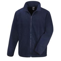 Kurtka Męska Polarowa Fashion Fit. Niebieskie kurtki RESULT, na zimę, m, bez wzorów, z polaru, bez kaptura. Za 109.99 zł.