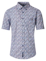 CASAMODA Koszula - Casual fit - w kolorze niebieskim rozmiar: M. Niebieskie koszule CASAMODA, m, bez wzorów, z bawełny, bez kołnierzyka, bez ramiączek. Za 100.75 zł.
