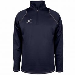 Kurtka 1/4 zip Gilbert. Niebieskie kurtki gilbert, bez wzorów, z dresówki, bez kaptura. Za 330.50 zł.