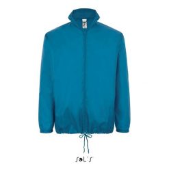 Windbreaker Sol's Shift. Niebieskie kurtki przeciwdeszczowe SOL'S, m, bez wzorów, bez kaptura. Za 77.05 zł.