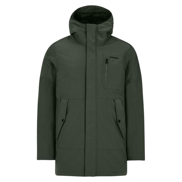 Parka Protest Hemley. Zielone kurtki narciarskie i snowboardowe Protest, m, bez wzorów, narciarskie. W wyprzedaży za 678.35 zł.